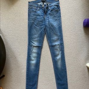 Flying Monkey blue skinny jean!